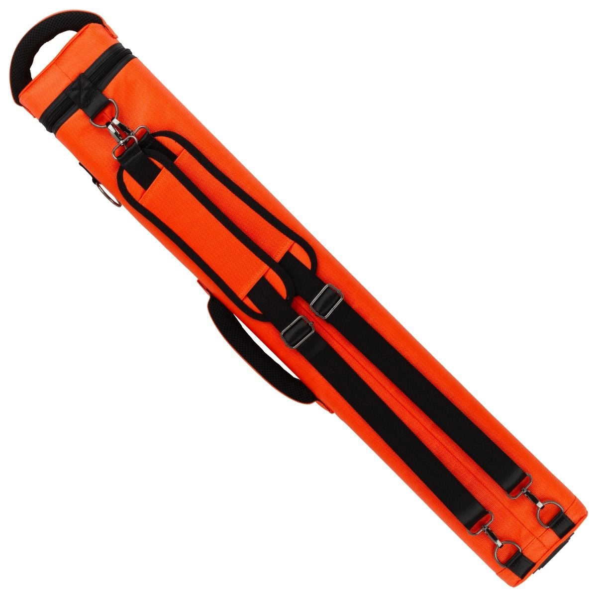 Action Action Tangerine Hard Case w/Backpack Straps Pool Cue Case