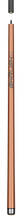 Predator BK Rush Tiger Eye no-wrap break cue full vertical view