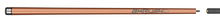 Predator BK Rush Tiger Eye no-wrap break cue full horizontal view