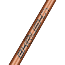Predator BK Rush Tiger Eye no-wrap break cue forearm detail
