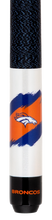 Denver Broncos NFL Pool Cue butt sleeve, team artwork, butt cap and bumper