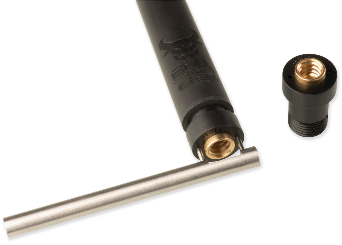 Bull Carbon Pool Cue Shaft Adapters