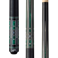 Dufferin D-406 Emerald Night Cue | Double-Pressed Linen Wrap