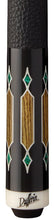 Load image into Gallery viewer, Dufferin D-502 Malachite Crown Pool Cue - Leather Wrap