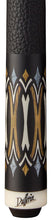 Load image into Gallery viewer, Dufferin D-504 Midnight Bocote Cross Pool Cue - Leather Wrap