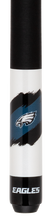 Philadelphia Eagles NFL Pool Cue butt sleeve, team artwork, butt cap and bumper