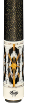 Viking Impero IM2004 Pool Cue | Vikore Shaft - butt, wrap, and inlay detail