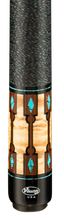 Viking Impero IM8904 Pool Cue | Vikore Shaft - butt, wrap, and inlay detail