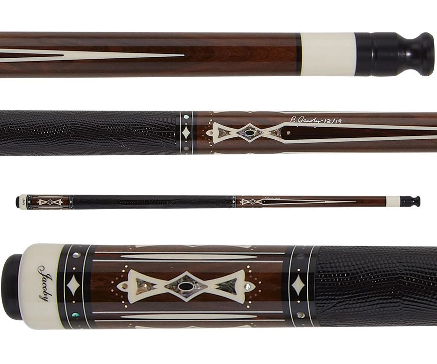 Jacoby JCB16 Pool Stick Zircote with Cocobolo - 10% off at Budget Cues