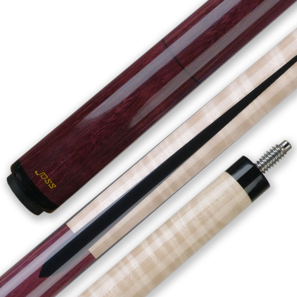 Joss 10-04 Purpleheart Cue – Exotic Wood, Solid Hit