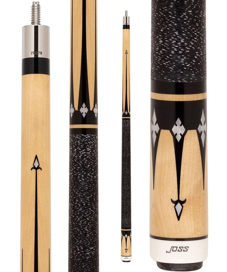 Joss JOS175 Stick Hardwood with Ebony Points - 15% off at Budget Cues!