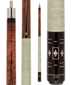 Joss JOS176 Pool Cue Stained Tiger Maple - 15% off at Budget Billiards