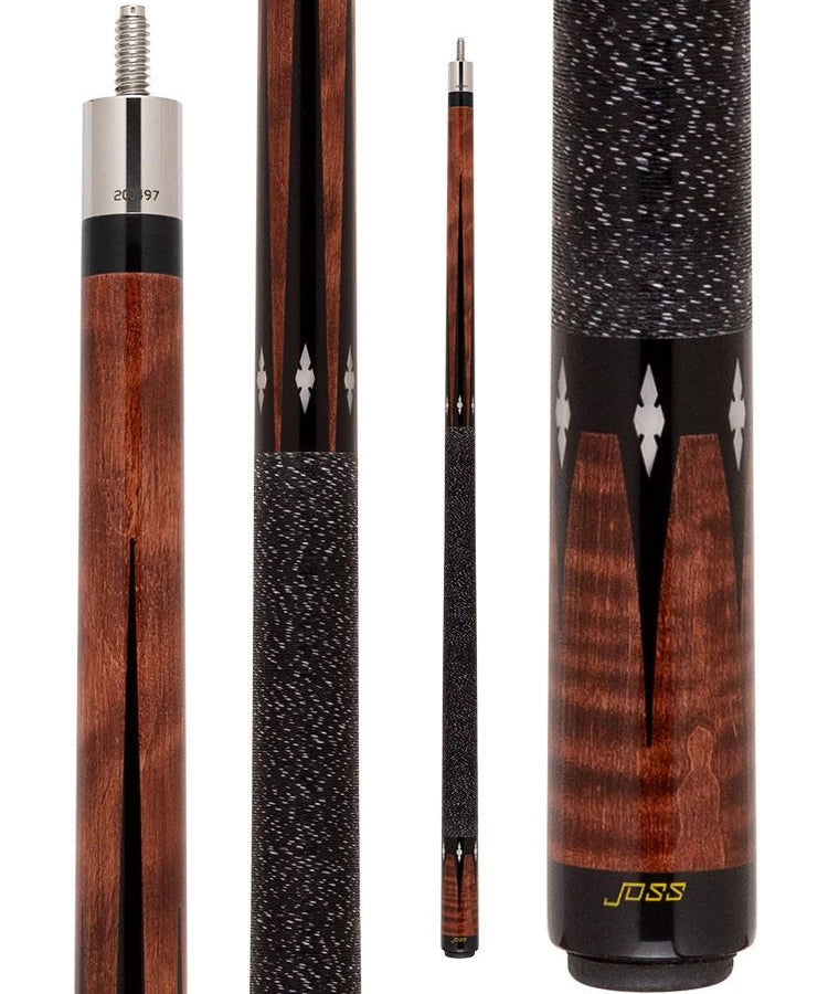 Joss JOS55 Stick Flame Birch with Pearl Inlays-15% off at Budget Cues!