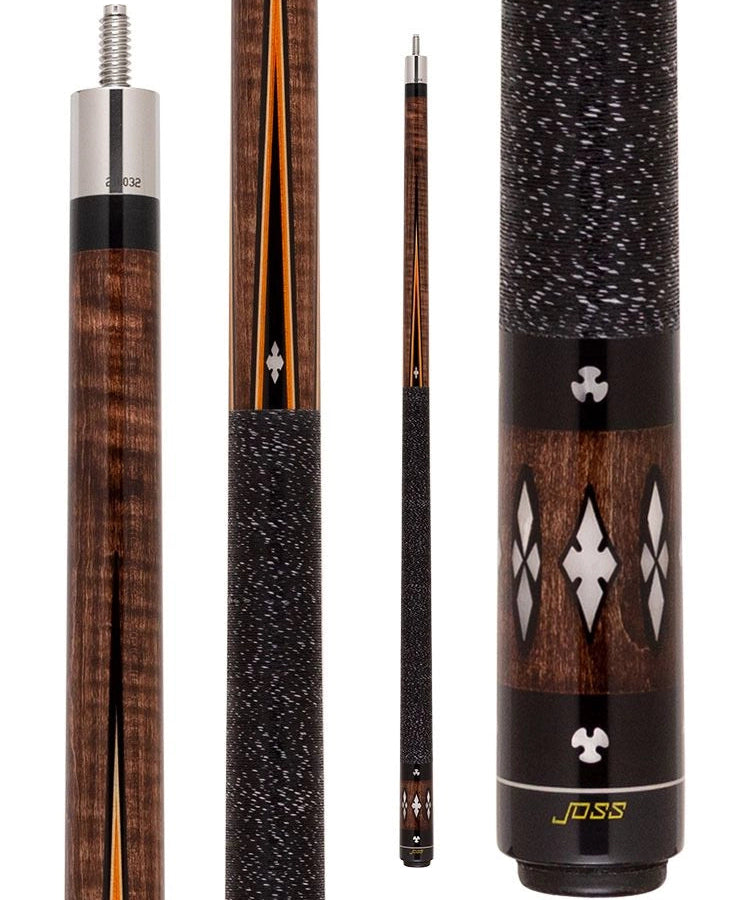 Joss JOS57 Pool Stick - Walnut Stained Birch - 15% off at Budget Cues!