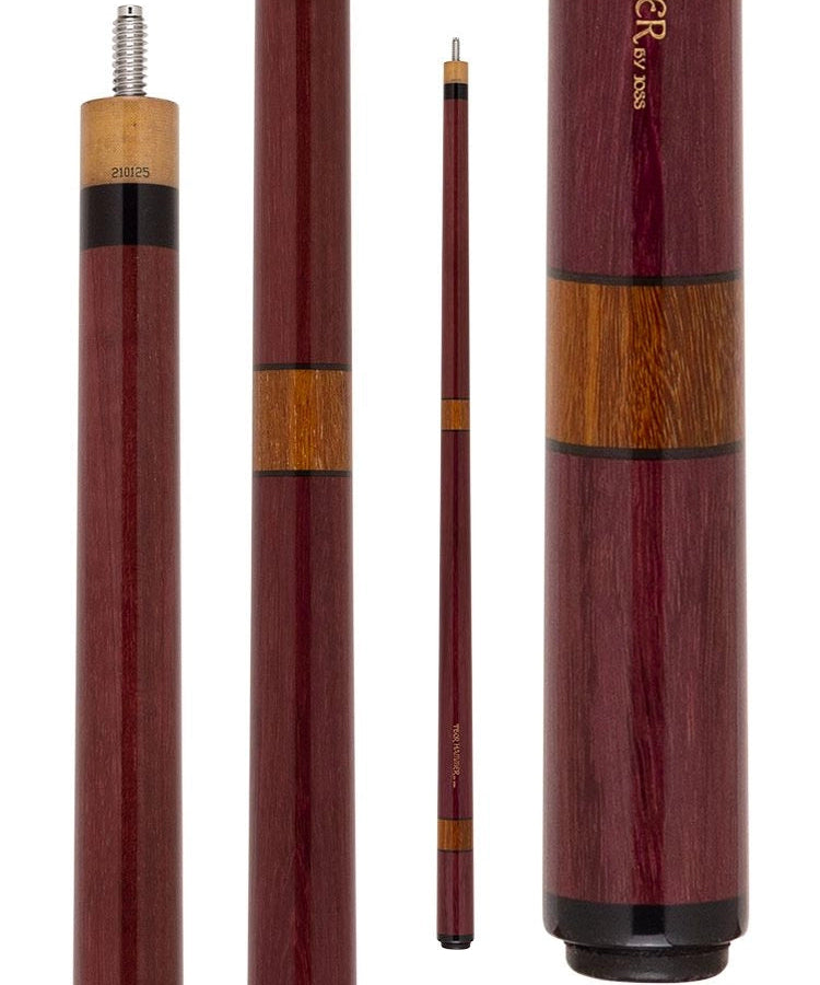 Joss JOSTHPH Break Pool Cue Purple Heart - 15% off at Budget Billiards
