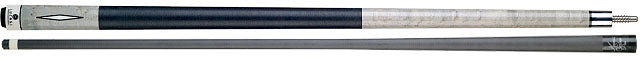 Meucci Lucasi Grey Wash Radial Cue Butt | Meucci Carbon Pro Shaft Pool Cue