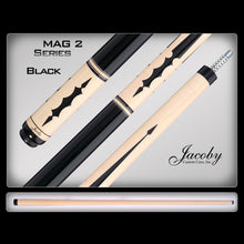 Load image into Gallery viewer, Jacoby MAG2 Black Pool Cue - alternate