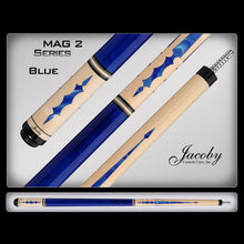 Load image into Gallery viewer, Jacoby MAG2 Blue Pool Cue - main