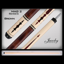 Load image into Gallery viewer, Jacoby MAG2 Brown Pool Cue - alternate