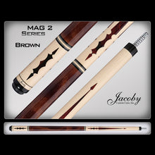 Load image into Gallery viewer, Jacoby MAG2 Brown Pool Cue - main