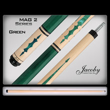 Load image into Gallery viewer, Jacoby MAG2 Green Pool Cue - alternate