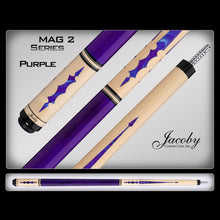 Load image into Gallery viewer, Jacoby MAG2 Purple Pool Cue - main