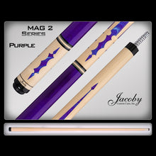 Load image into Gallery viewer, Jacoby MAG2 Purple Pool Cue - alternate