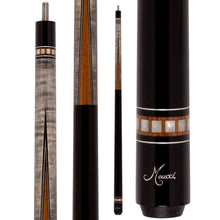Meucci FR-1 Pool Cue with Diluted Stain on Veneer Points