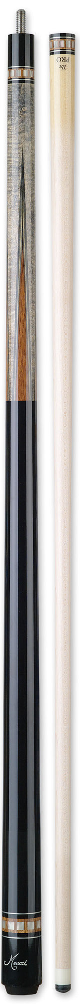 Meucci Meucci FR-1 Pool Cue with Diluted Stain on Veneer Points Pool Cue