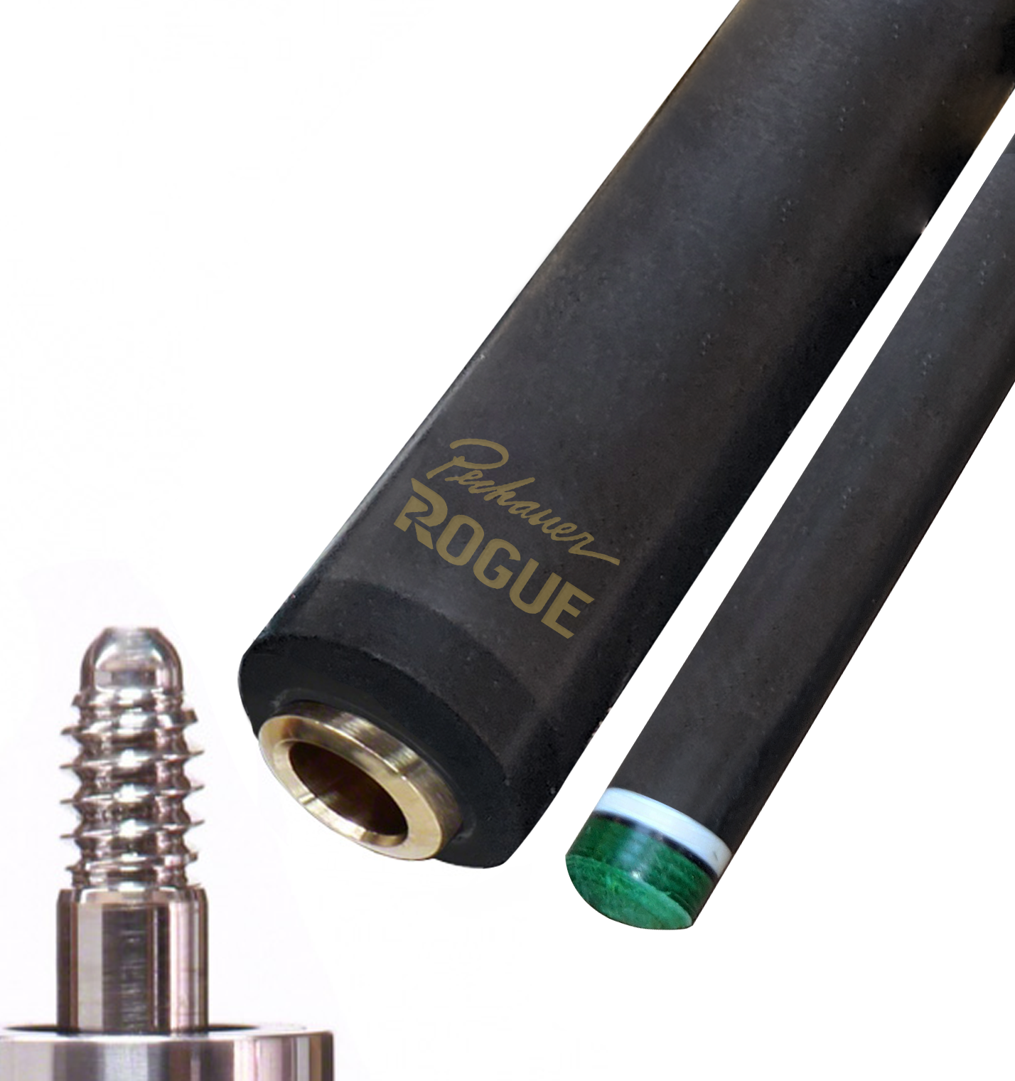 Pechauer Pechauer Rogue 2 Carbon Pool Cue Shaft Pool Cue Shaft