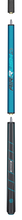 Predator Air Rush Teal sport-wrap jump cue vertical full-cue view