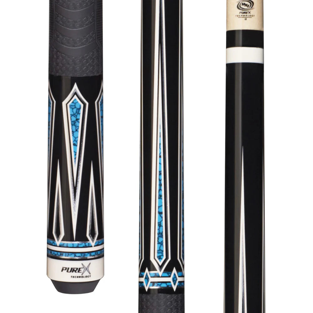 Players PureX HXT62 Cue Crushed Turquoise -10% off at Budget Billiards
