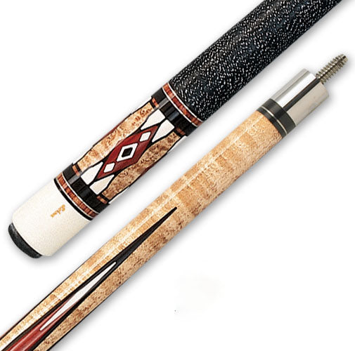 Schon CX24 Pool Stick Stained Birdseye Maple - 20% off at Budget Cues!