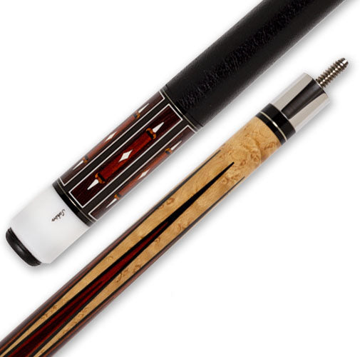 Schon CX98 Pool Stick White Plate Schon Logo - 20% off at Budget Cues!