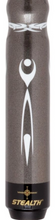 Load image into Gallery viewer, Stealth STH12 Pool Cue - Black/Silver Metallic