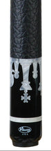 Load image into Gallery viewer, Viking Defender DF1200 Black Chess Pool Cue | Vikore Shaft
