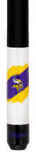 Minnesota Vikings NFL Pool Cue butt sleeve, team artwork, butt cap and bumper