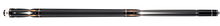 Triple 60 Carnivale CN2 playing cue shown horizontally