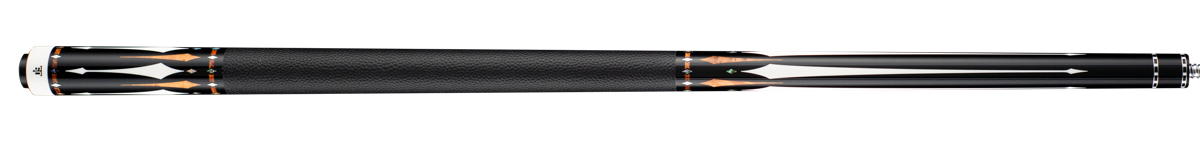 Triple 60 Carnivale CN2 playing cue shown horizontally
