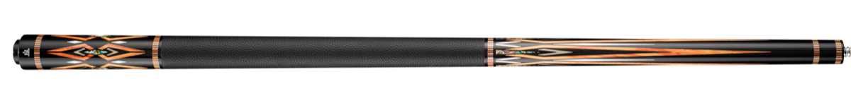 Triple 60 Carpo CP2 playing cue shown horizontally
