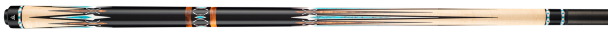 Triple 60 Carpo CP4 playing cue shown horizontally