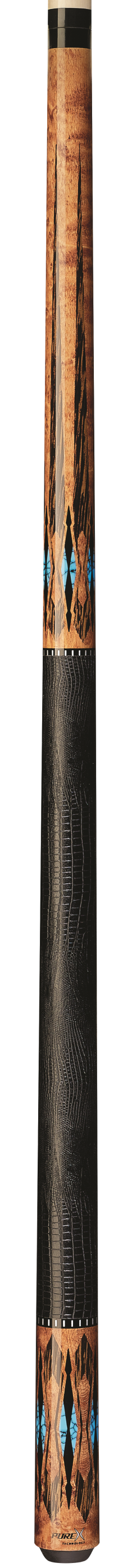 Pure X Antique Birdseye Cue HXTE2 | Low Deflection & Leather Wrap