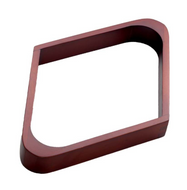 Budget Billiards Supply 9 Ball Wood Diamond - Chocolate