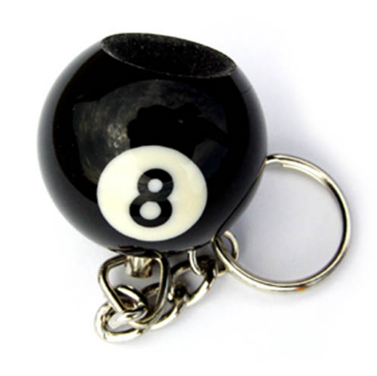 8 Ball Key Chain Scuffer - Available for only $5.95 at Budget Billiard