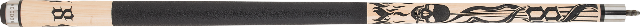 Voodoo Voodoo VOD37 Pool Cue - Smoking Skull Pool Cue