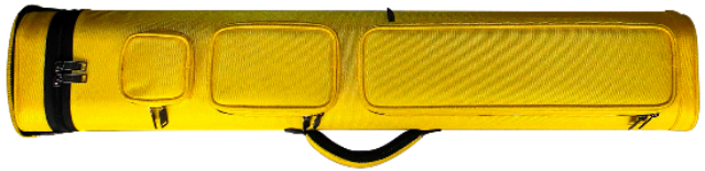 4x8 Rugged Yellow DOUBLE STRAP Cue Case