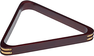 Budget Billiards Supply 8 Ball Brass Corners - Wine