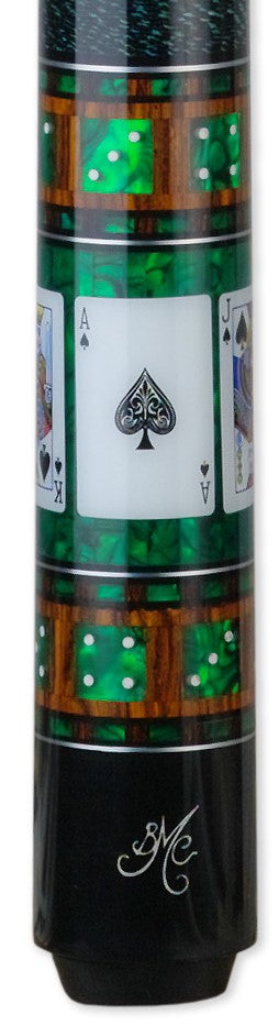 BMC Meucci BMC Casino-7 Pool Cue - Spades Pool Cue