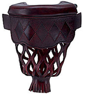 Cuestix Burgundy Big Diamond Pool Table Pockets (set of 6) Pockets