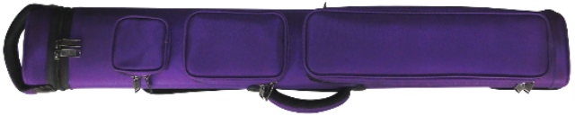 4x8 Rugged Purple DOUBLE STRAP Cue Case